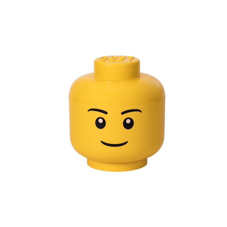 LEGO Storage - úložná hlava (velikost L) - chlapec