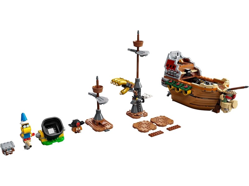 LEGO - Super Mario 71391 Bowserova vzducholoď - rozšiřující set