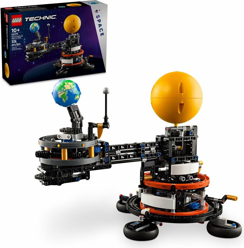 LEGO - Technic 42179 Planeta Země a Měsíc na oběžné dráze