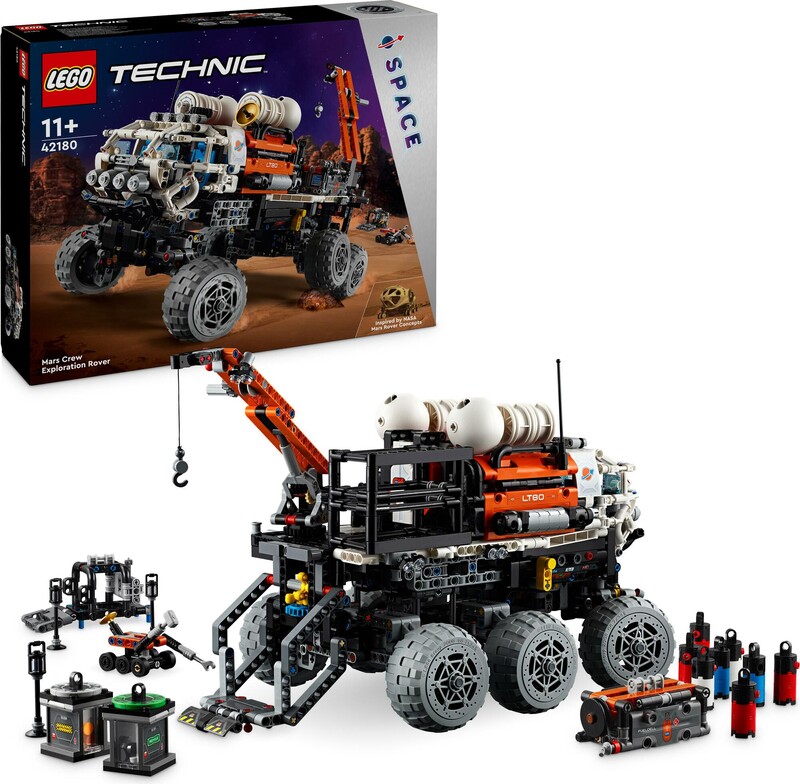 LEGO - Technic 42180 Průzkumné vozidlo s posádkou na Marsu