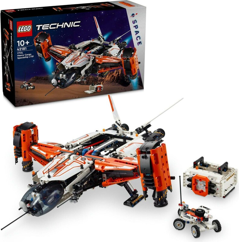 LEGO - Technic 42181 VTOL Vesmírná loď pro přepravu těžkého nákladu LT81