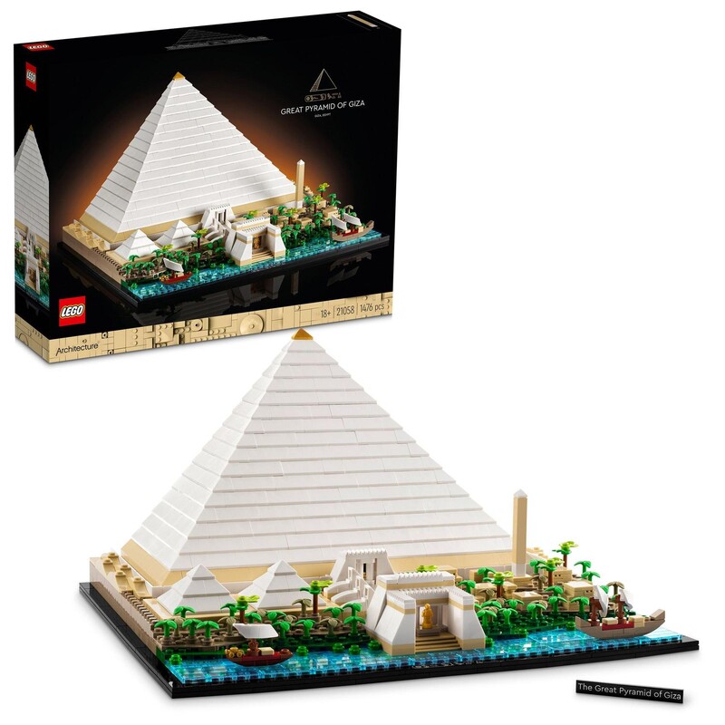 LEGO - Velká pyramida v Gíze