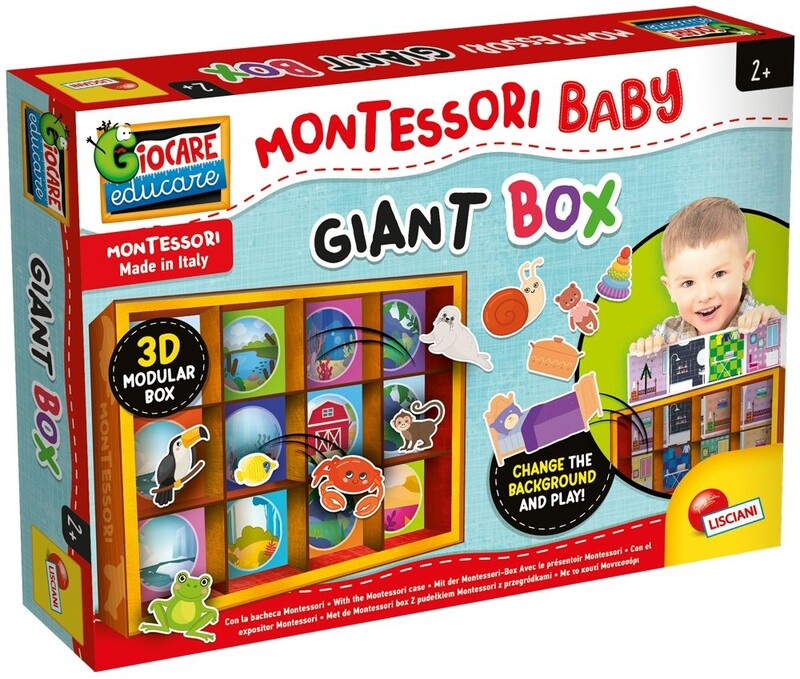 LISCIANIGIOCH - Montessori Baby Velký Box