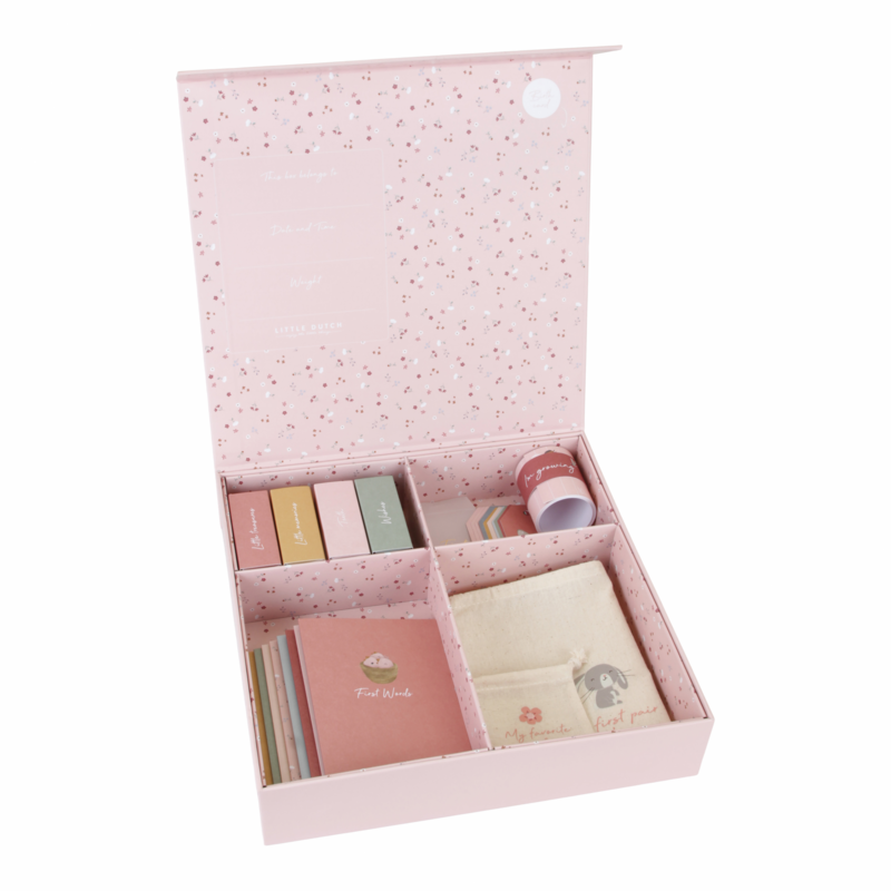 LITTLE DUTCH - Memory box Květy a motýly