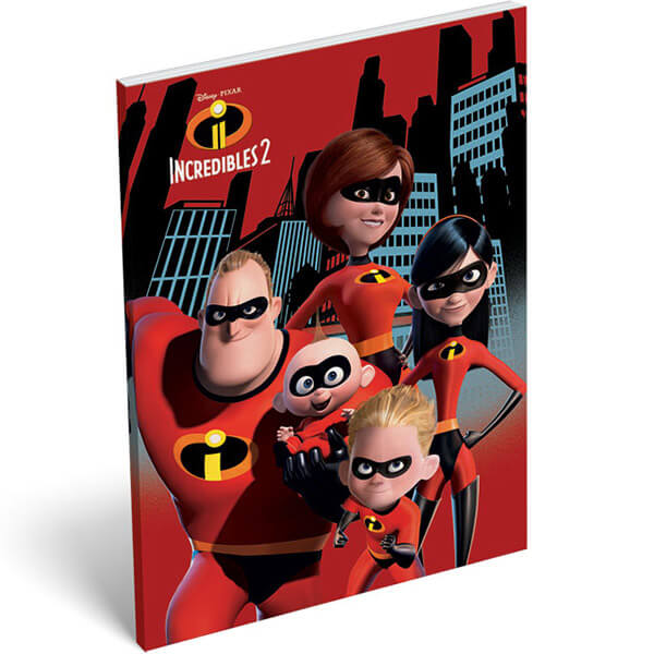 LIZZY CARD - Notes A5 THE Incredibles