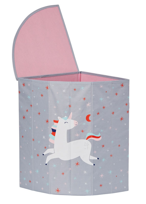 LOVE IT STORE IT - Box na prádlo, rohový, Happy Kids - Unicorn