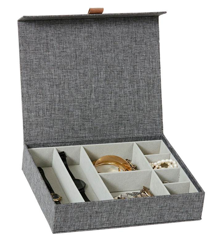 LOVE IT STORE IT - box na šperky, 8 přihrádek, Premium