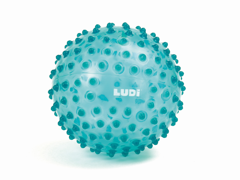 LUDI - Senzorický míček modrý