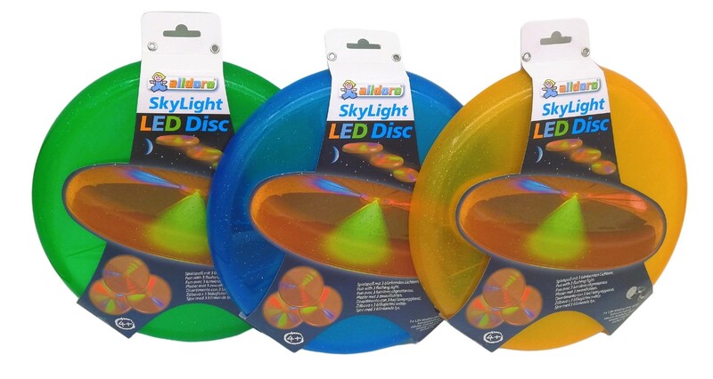 MAC TOYS - Alldoro disk s led diodami, Mix produktů