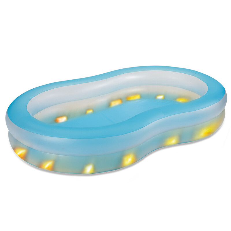 MAC TOYS - Nafukovací bazén s LED světlem