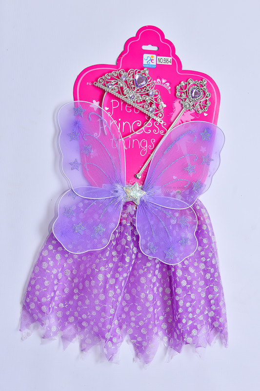 MAC TOYS - Šaty pro princeznu - fialové