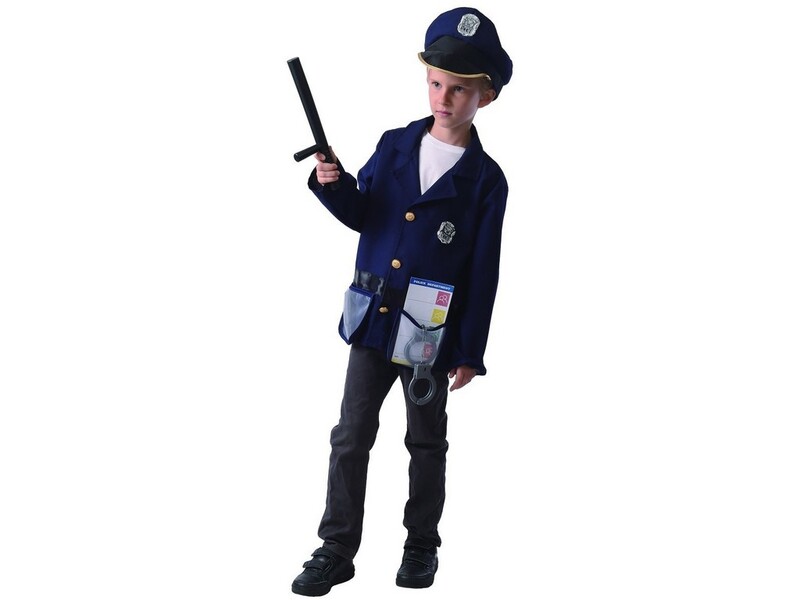 MADE - Karnevalový kostým - policista, 120 - 130  cm