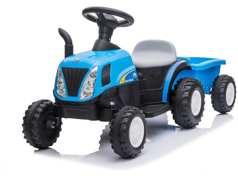 MADE - Traktor s vlečkou, na baterie, 106 x 40,5 x 48,5 cm