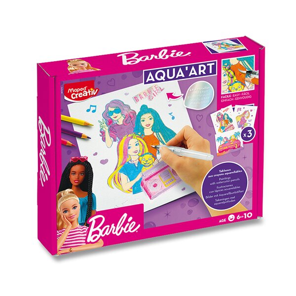 MAPED - Kreativní sada Aqua´Art Barbie
