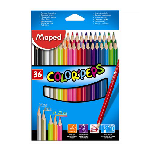 MAPED - Pastelky COLOR\'PEPS 36 ks