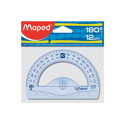 MAPED - Uhloměr"GRAPHIC"180°, plastový, 12 cm