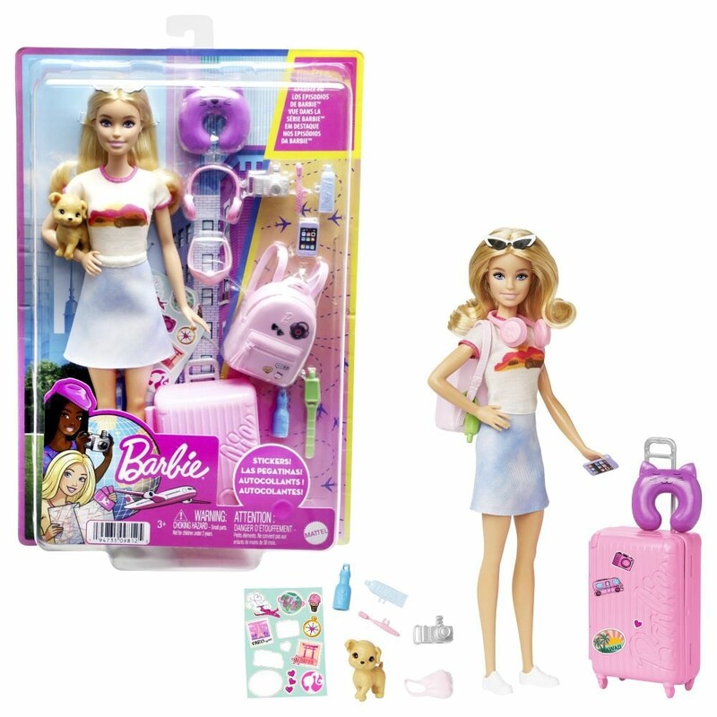 MATTEL - Barbie Panenka malibu na cestách
