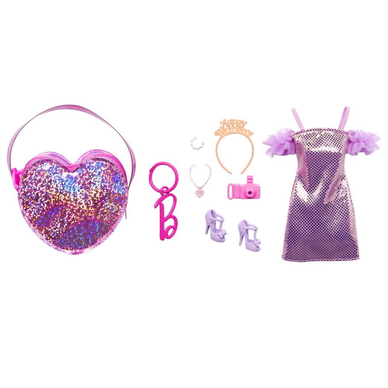 MATTEL - Barbie batoh/kabelka s oblečkem a doplňky, Mix produktů