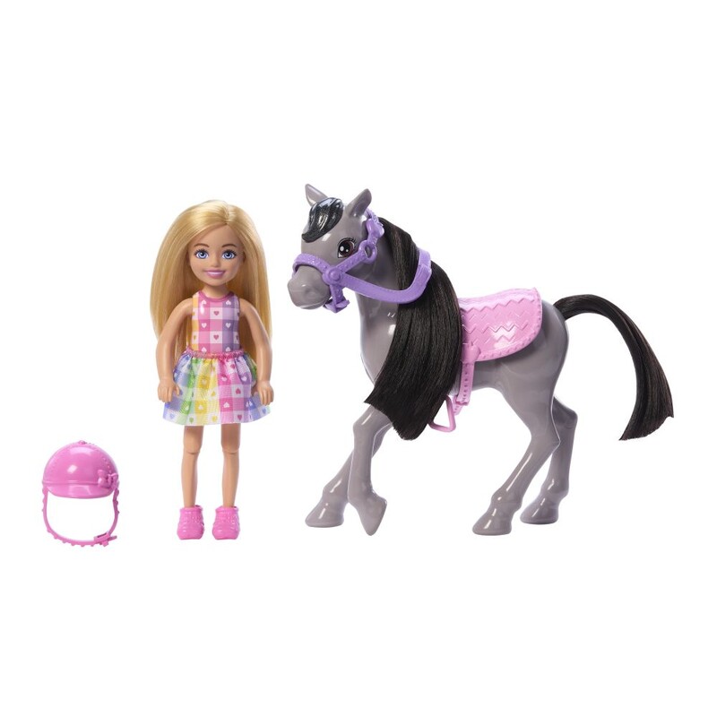 MATTEL - Barbie Chelsea S Poníkem