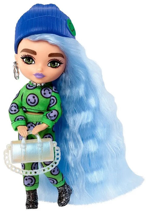 MATTEL - Barbie Extra Minis modré vlasy