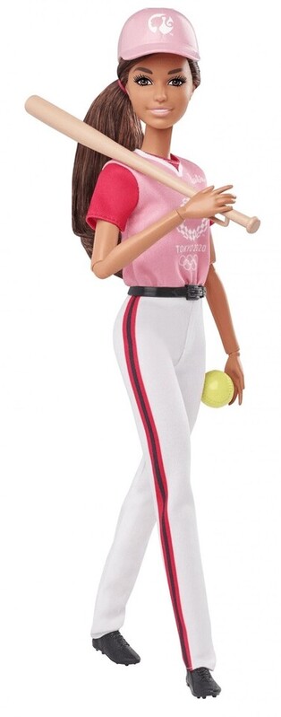 MATTEL - Barbie Olympionička Softballistka