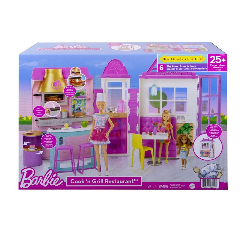 MATTEL - Barbie Restaurace Herní Set