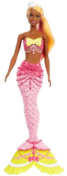 MATTEL - Mořská panna Barbie Dreamtopia Oranžové vlasy