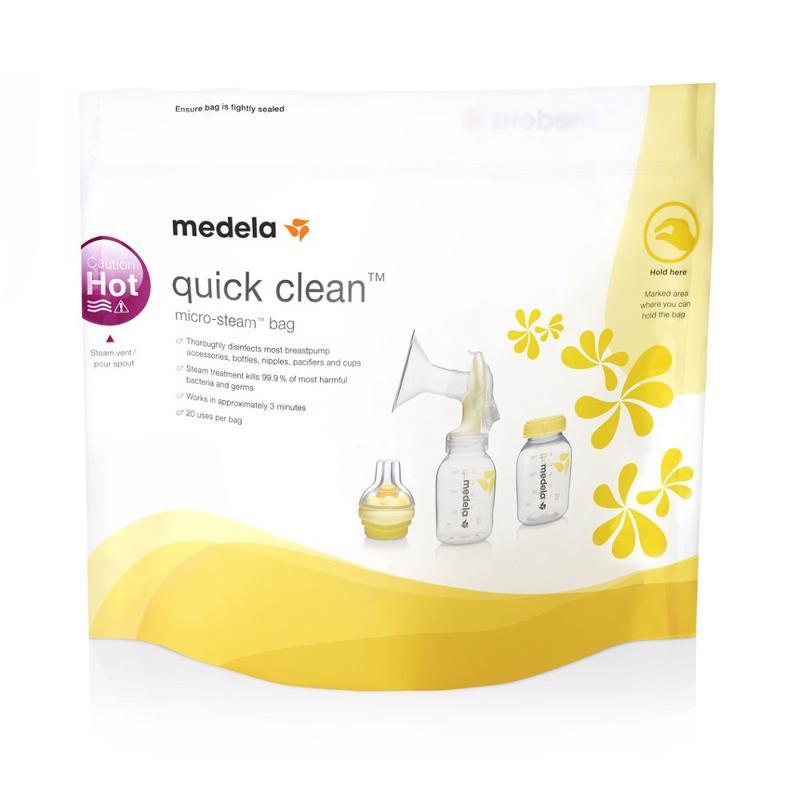 MEDELA - Quick Clean - Sáčky pro čištění v mikrovlnné troubě 20 ks