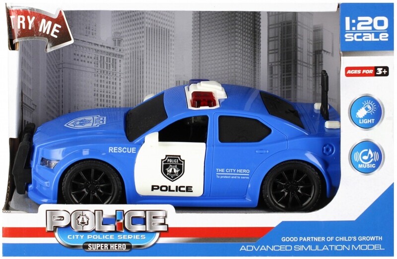 MEGA CREATIVE - Auto policie B/O 20cm