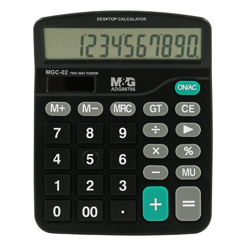 M&G - Kalkulačka stolní MGC-02, 12-místná