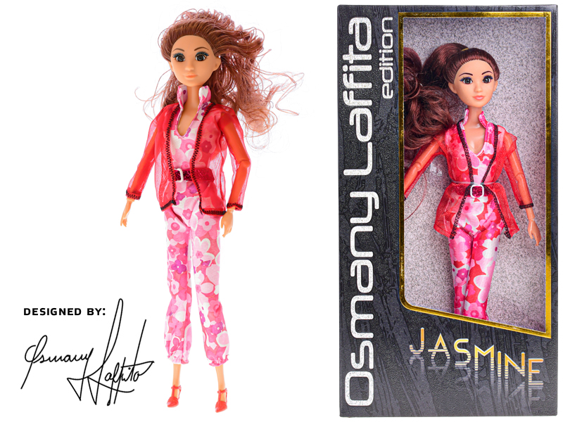 MIKRO TRADING - Osmany Laffita edition - panenka Jasmine kloubová 31cm v krabičce