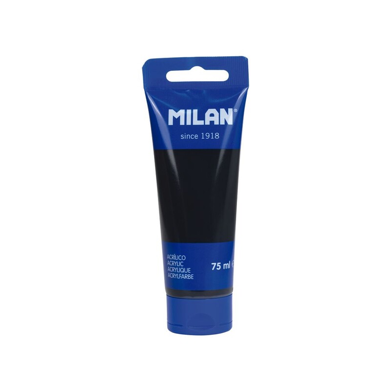 MILAN - Barva akrylová 75 ml - černá
