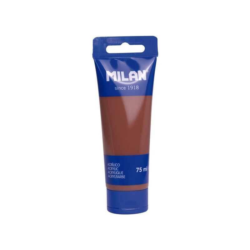 MILAN - Barva akrylová 75 ml - hnedá sienna