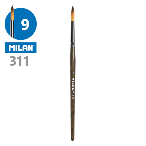 MILAN - Štětec kulatý č. 9 - 311