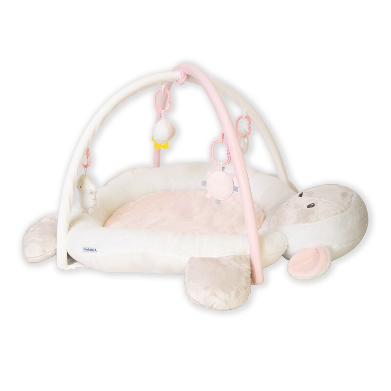 NEW BABY - Luxusní plyšová hrací deka Ovečka