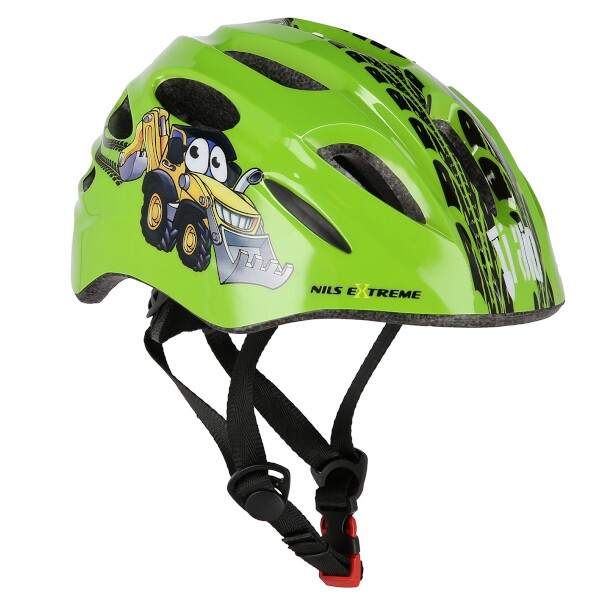 NILS - Helma s blikačkou Extreme MTW01 zelená, S(44-48)