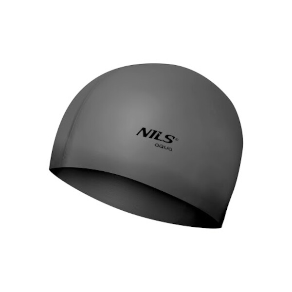NILS - Silikonová čepice Aqua NQC SL02 tmavěšedá