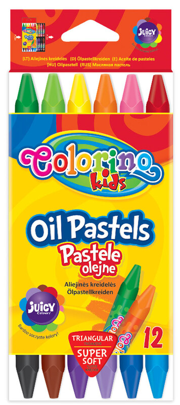 PATIO - Colorino voskovky olejové TRIO 12ks