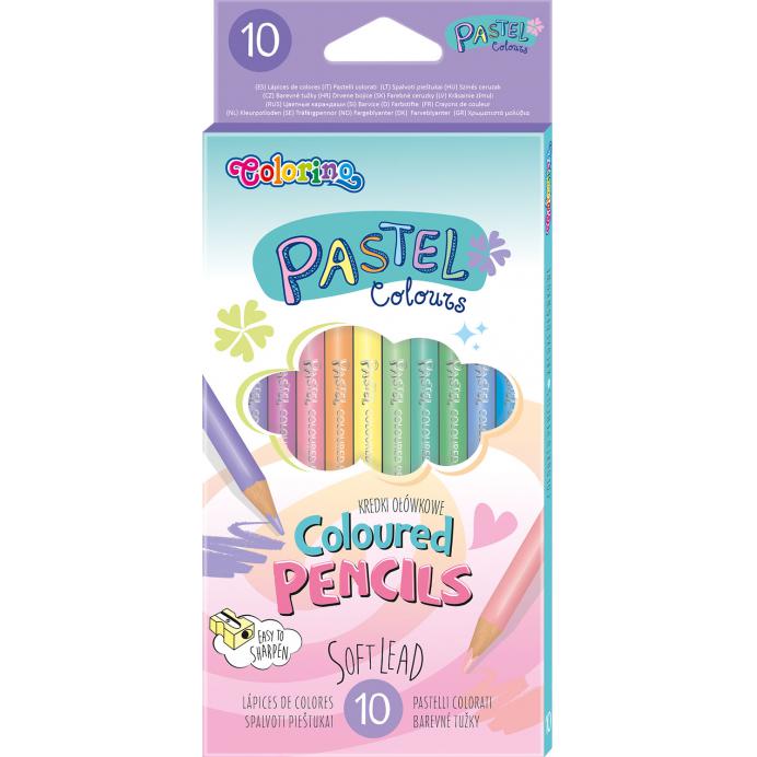 PATIO - Colorino pastelky 10 barev pastelové