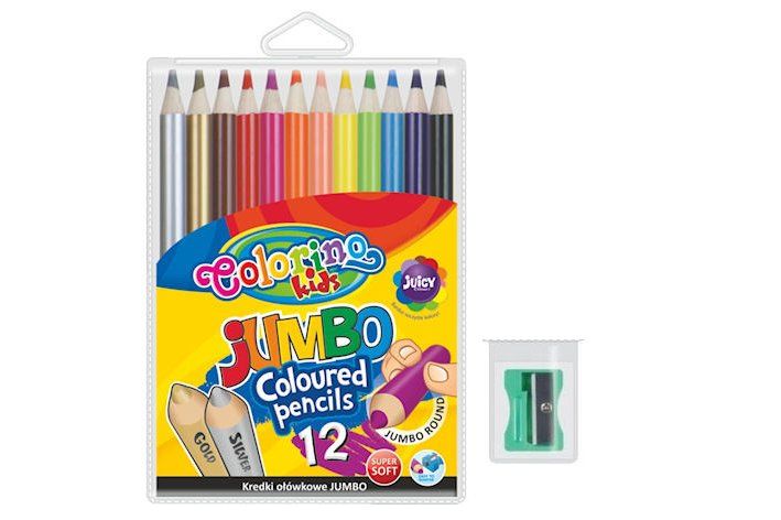 PATIO - Colorino pastelky Jumbo 12 barev kulaté
