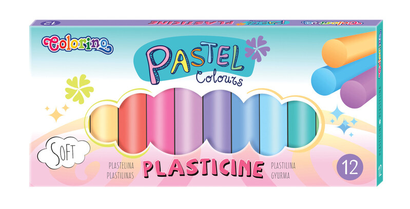 PATIO - Colorino pastel plastelina 12 barev