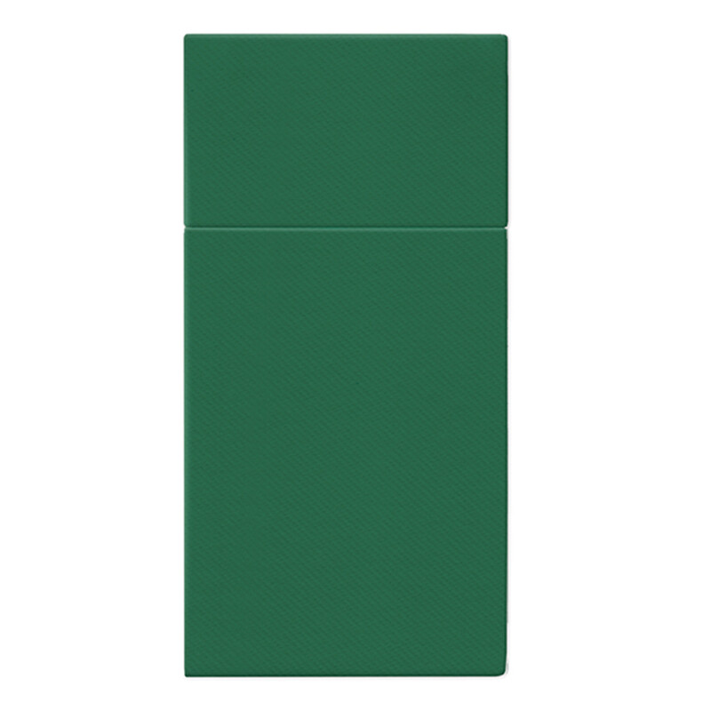 PAW - Ubrousky na příbory AIRLAID 40x40 cm UNICOLOR (dark green)