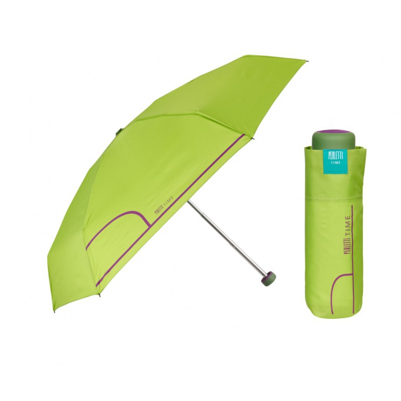 PERLETTI - Dámský kabelkový deštník COLORINO/oranžová, 26239