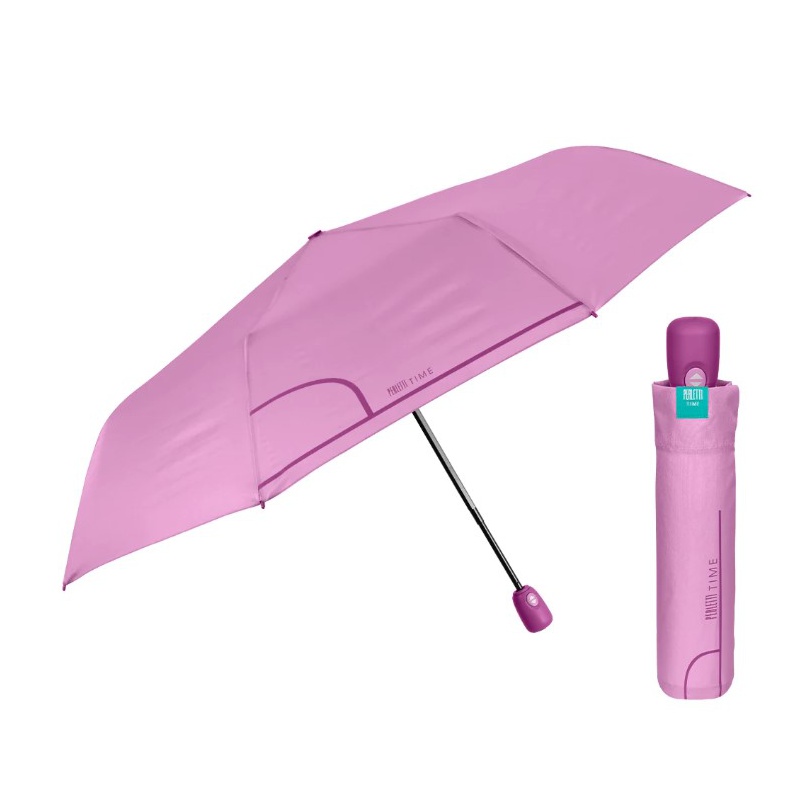 PERLETTI - Dámský plnoautomatický deštník COLORINO / chrpy, 26294