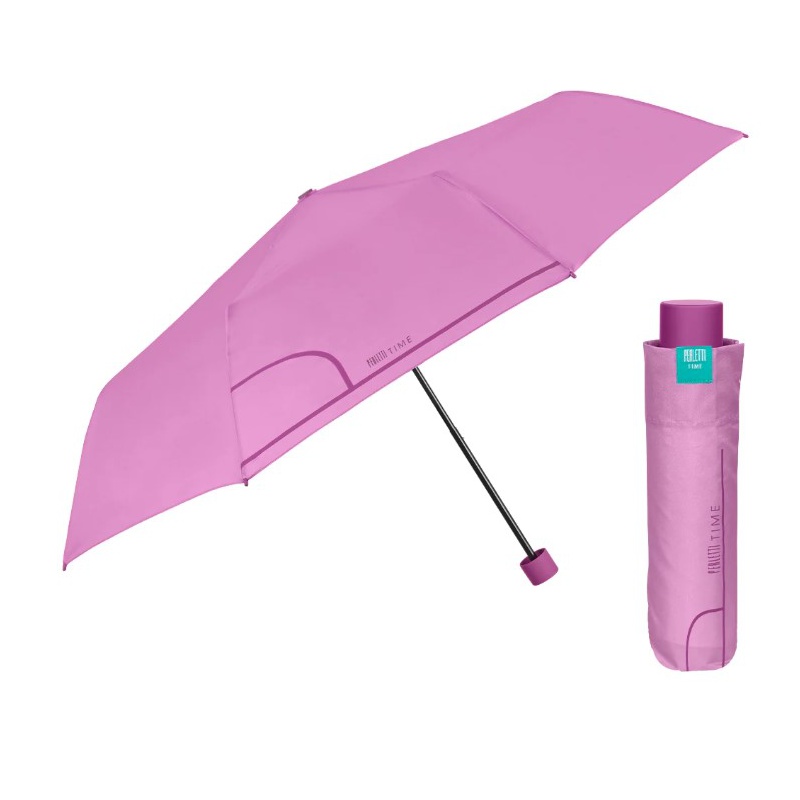 PERLETTI - Dámský skládací deštník COLORINO / světle zelená, 26292