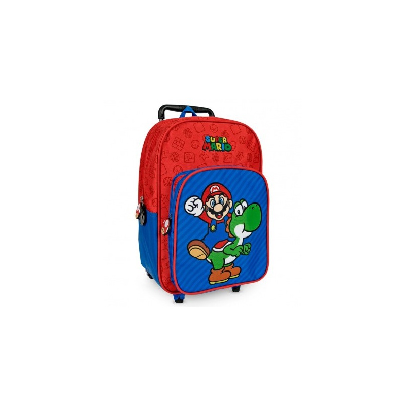 PERLETTI - Dětský batoh na kolečkách Super Mario, 13121