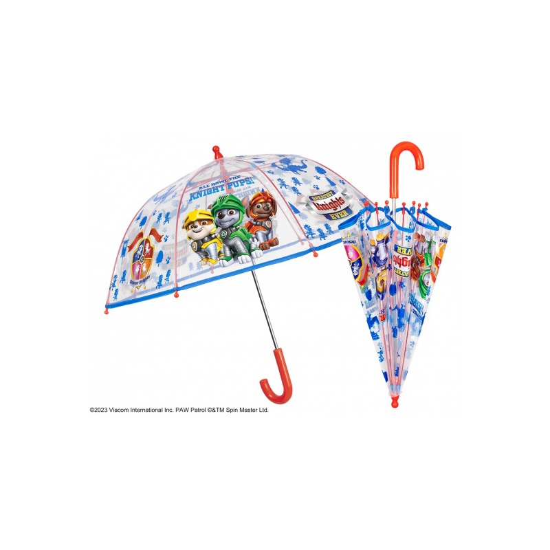 PERLETTI - Dětský deštník PAW PATROL Transparent, 75153