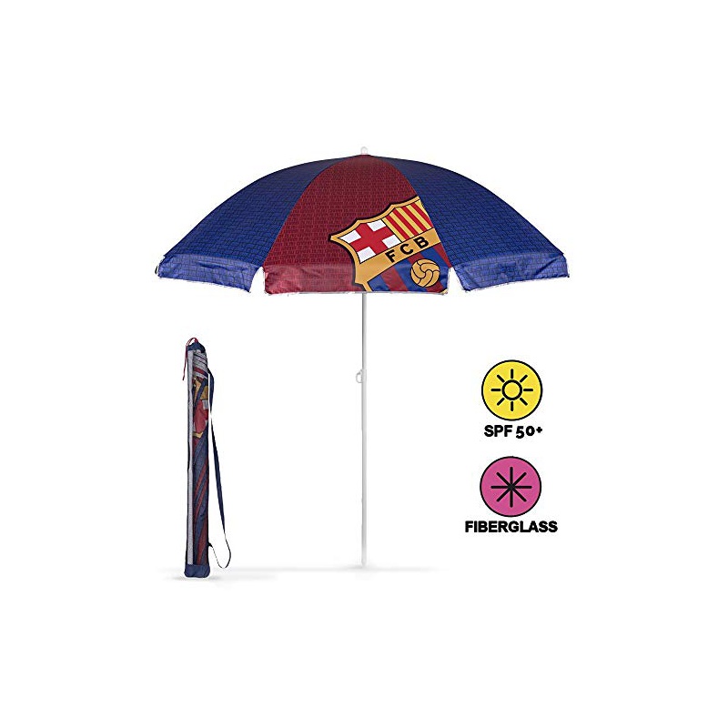 PERLETTI - Dětský plážový slunečník s UV ochranou FC BARCELONA