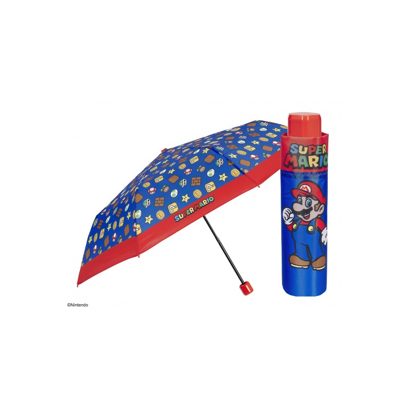 PERLETTI - Skládací deštník SUPER MARIO, 75059