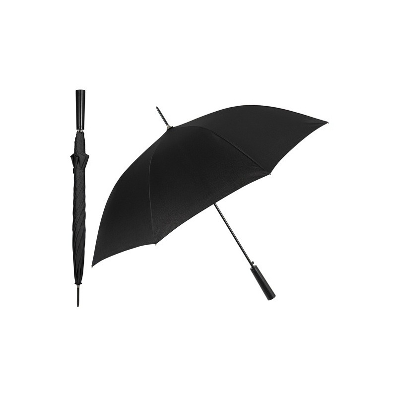 PERLETTI - Univerzální automatický deštník PROMOCIONALI/černá, 96011-01